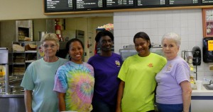 Shirley Burnham / The Prentiss Headlight—Fast Food workers at Ward's in Prentiss with manager Shirley Puckett work long hours to serve the public.