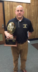 Holley Cochran / The Prentiss Headlight—Coach Lance Mancuso has been named the National Federation of High School Coaches 2014 Coach of the Year, as well as Mississippi's AA Coach of the Year. He was also chosen to coach the Mississippi-Alabama All-Star Game.