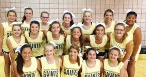 The Prentiss Headlight / Prentiss Christian Junior High Cheer Squad participated in UCA Cheer Camp at USM last week. They received numerous blue ribbons throughout the week and took home a trophy for "Outstanding Improvement". Chrysten Broome and Jana Johnson were also chosen as UCA All-Americans. 