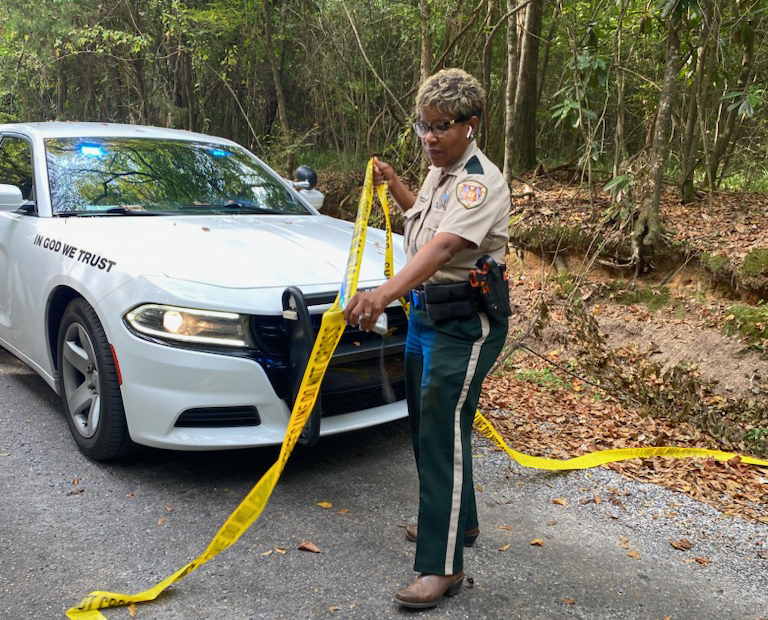 Female found dead this morning just outside of Prentiss Prentiss